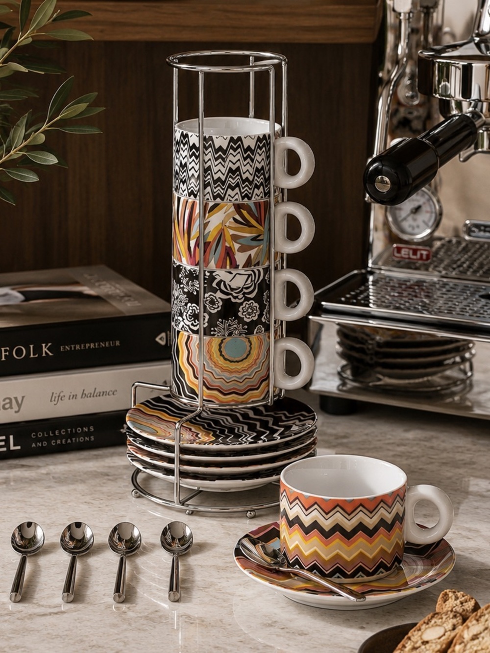 Missoni x Target 20th Anniversary Espresso Set NWT 16-Piece Rare